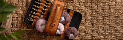 Elegant storage for your knitting needles