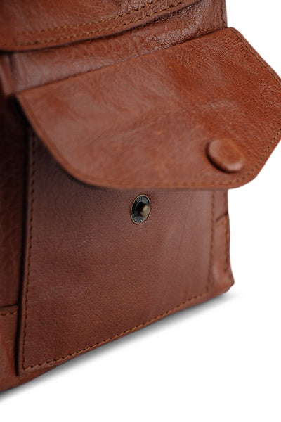 muud Betina Needle Case Needle Storage Rich Brown