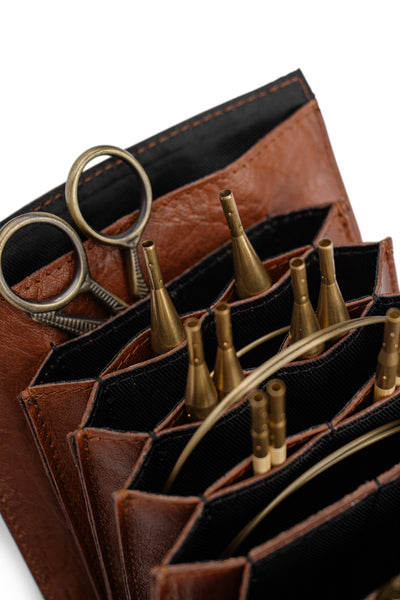 muud Betina Needle Case Needle Storage Rich Brown