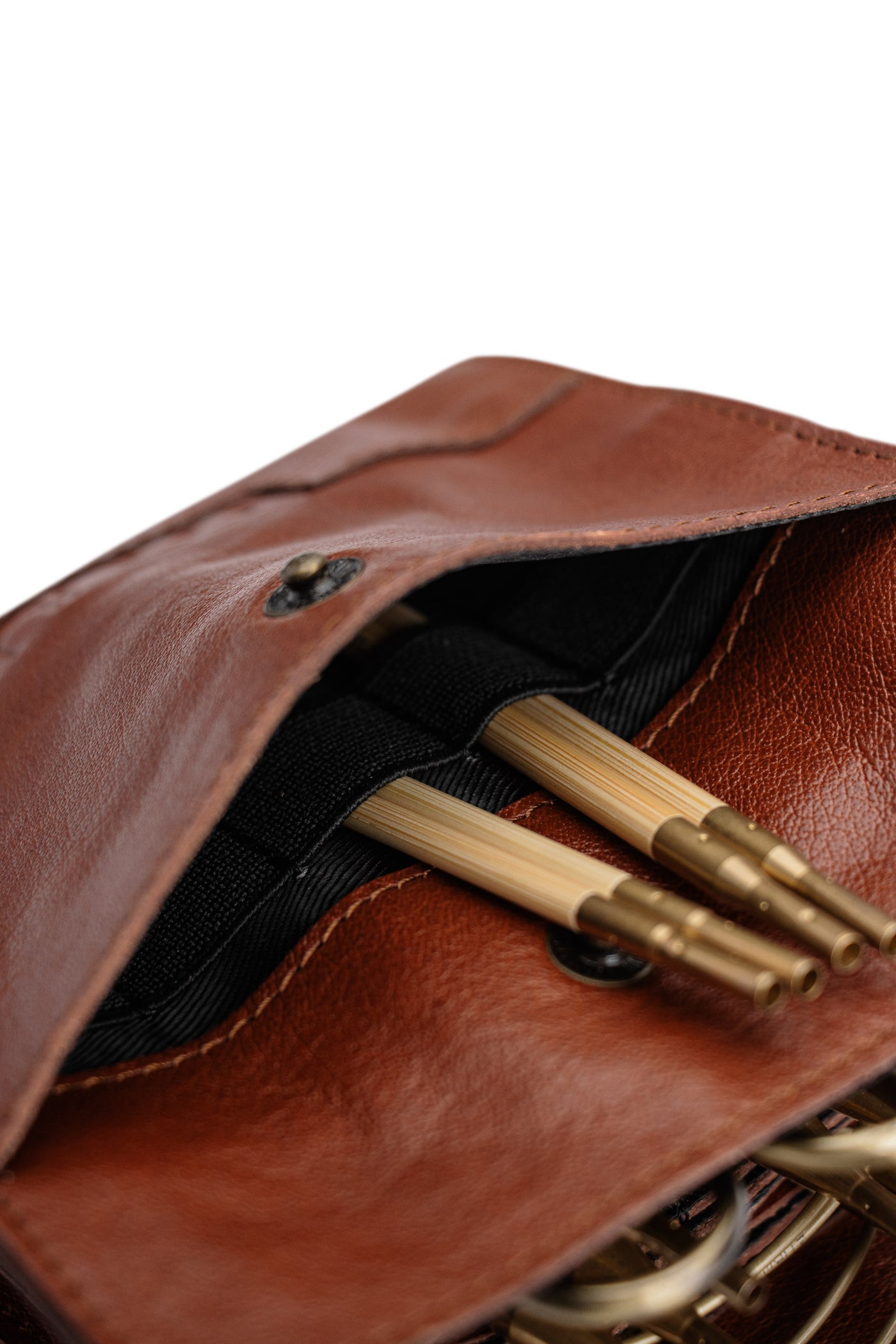 Betina Needle Case - Rich Brown