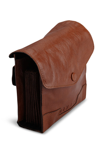 Betina Needle Case - Rich Brown