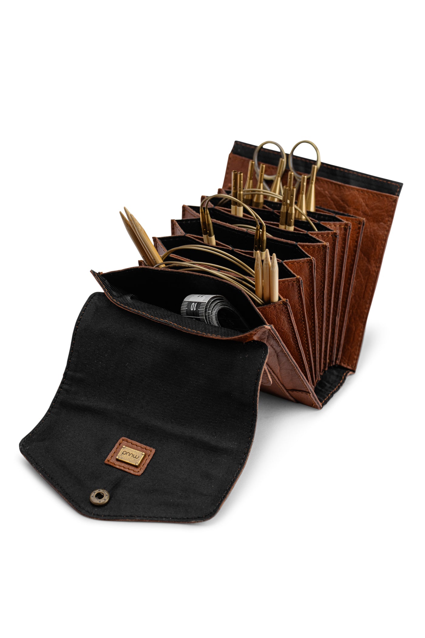 Betina Needle Case - Rich Brown