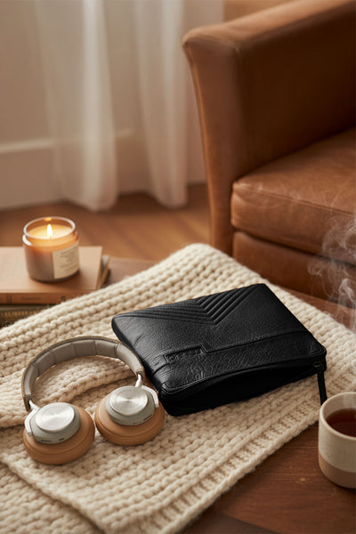 muud Brussels Beoplay Case Headphone Case Black