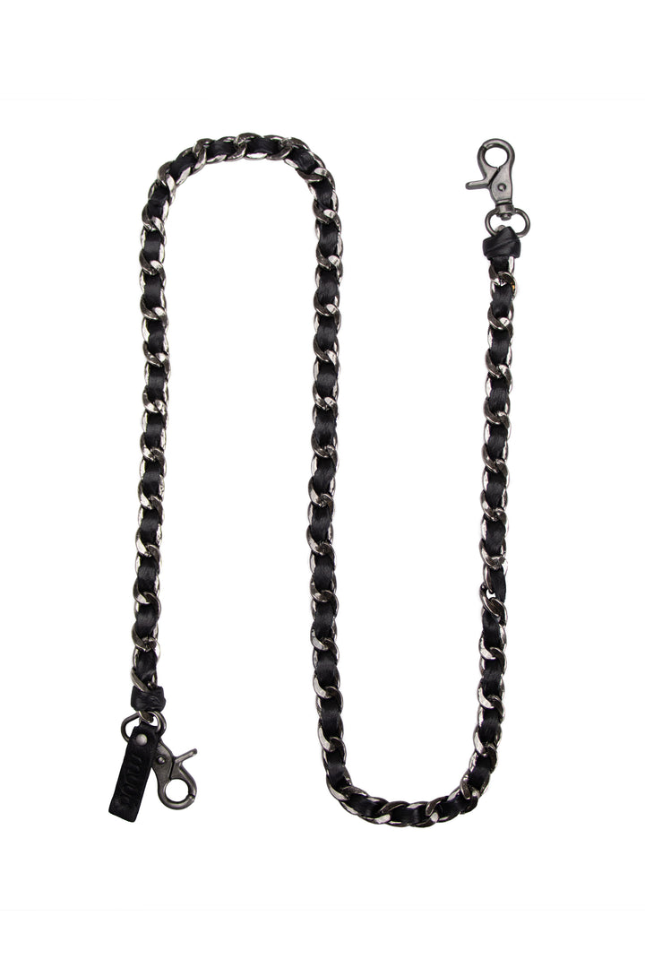 Caja XL Shoulder Strap | Exclusive Braided Leather and Metal