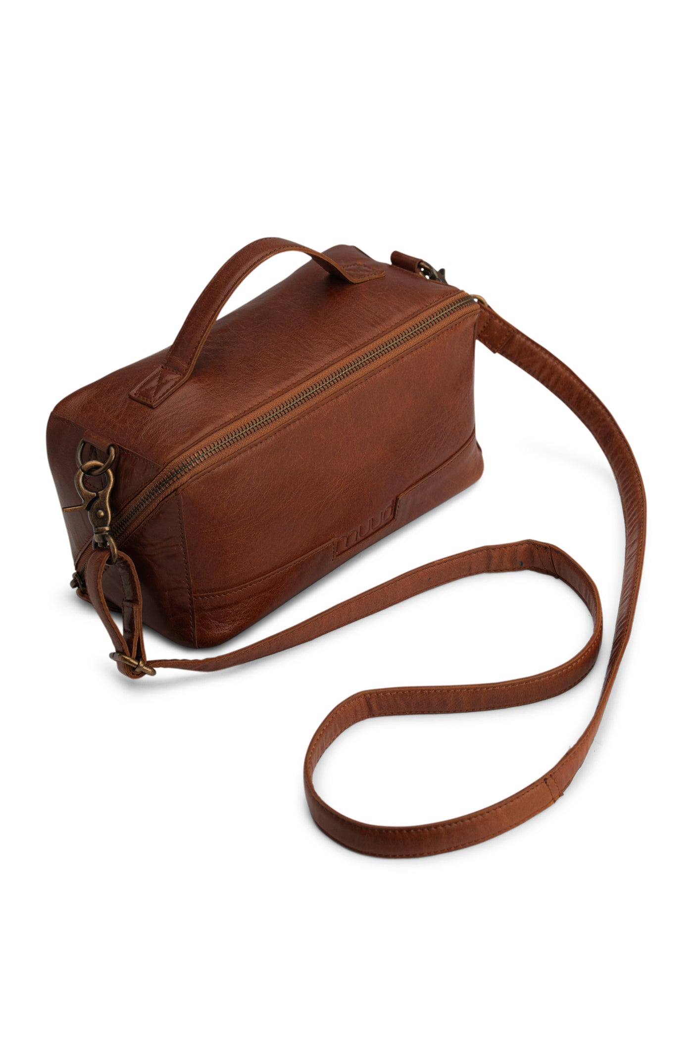 muud Cleo Project bag Living Rich Brown