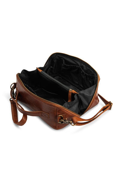 muud Cleo Project bag Living Rich Brown