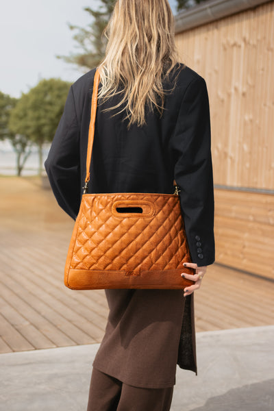 muud Darcia Tote Shopper Whisky