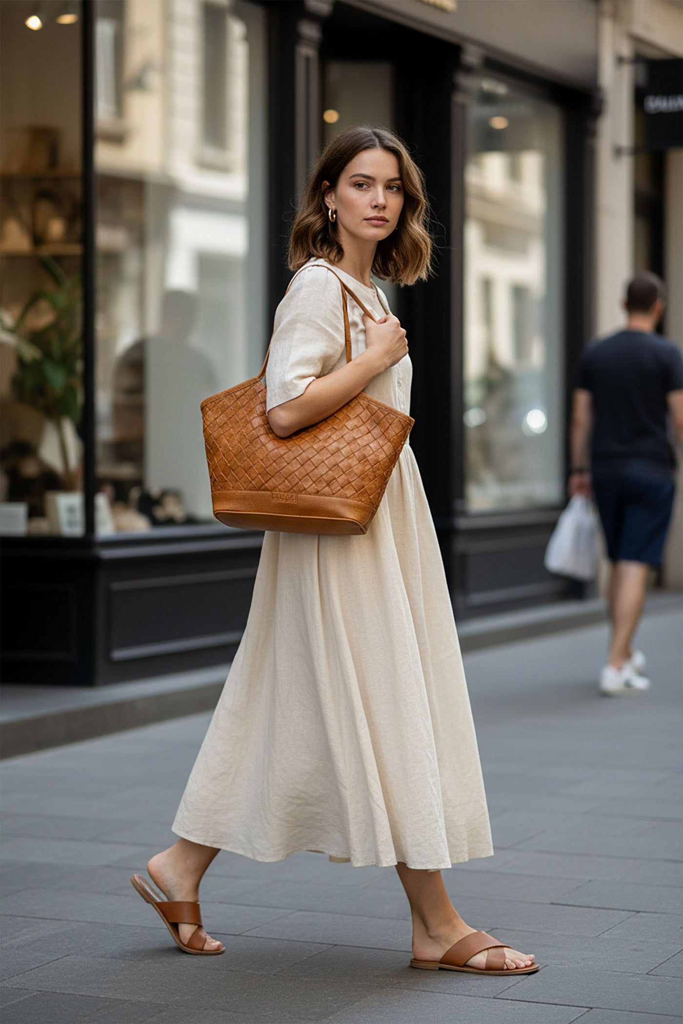 muud Dosy Tote Shopper Whisky