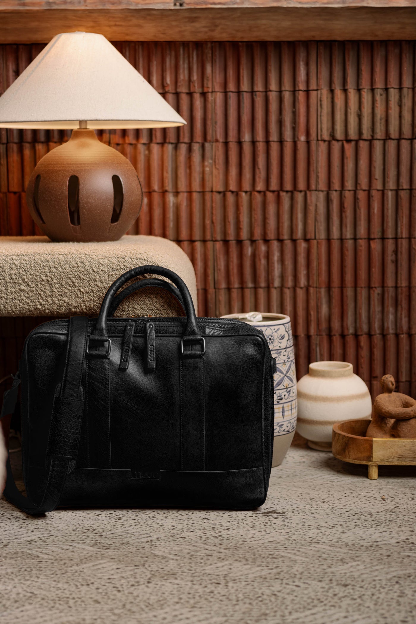 muud Drea Brief Brief Bag Black