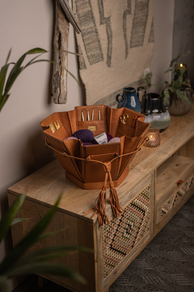 muud Evita XL Project Box Project Bag Whisky