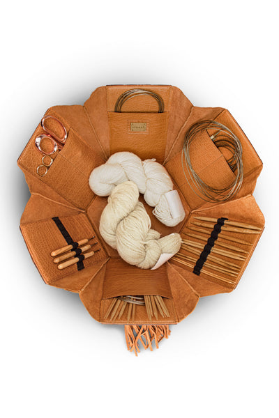 muud Evita XL Project Box Project Bag Whisky