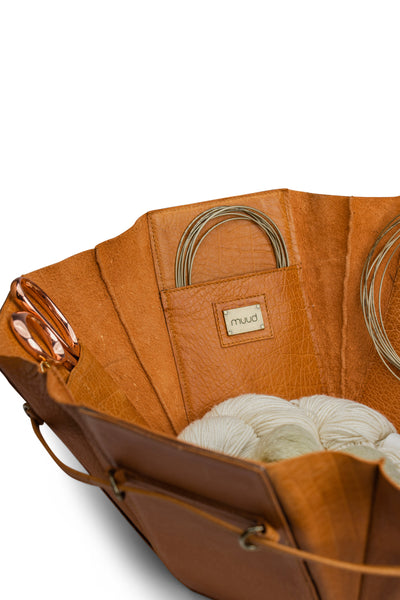 muud Evita XL Project Box Project Bag Whisky