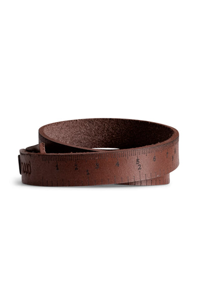 Fibi Ruler Bracelet - Rich Brown