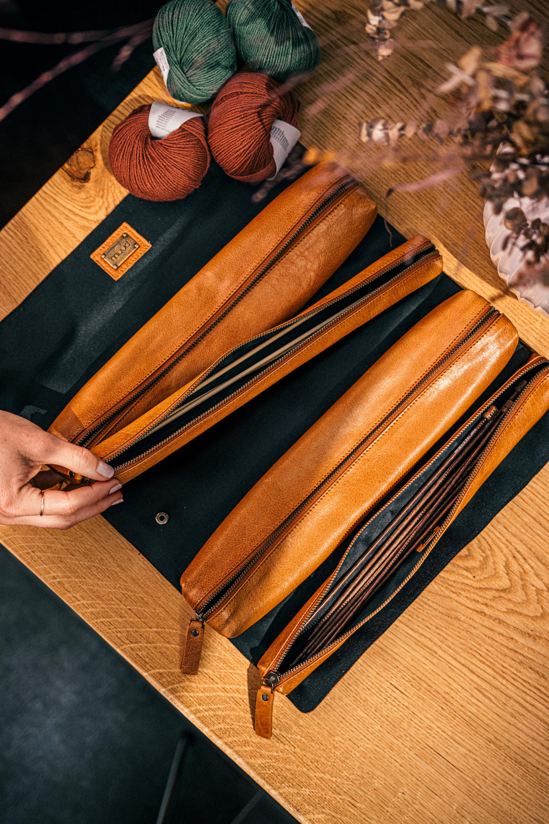 kaval カヴァル／patchwork needle stole (mixed Maker's Canvas Needle Case – Maker+Stitch
