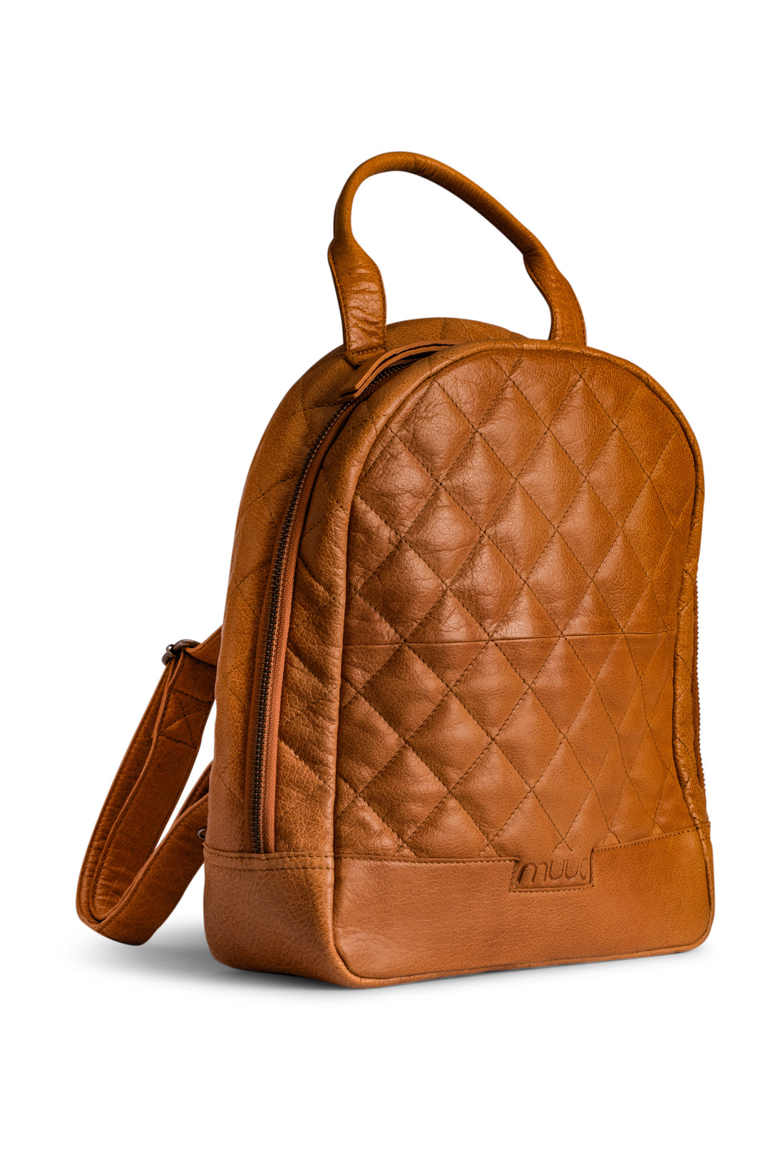 brown quilted leather backpack Fritsa Backpack – Muudstore