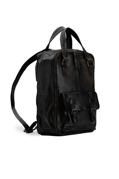 muud Geogina Backpack Pre-news Black