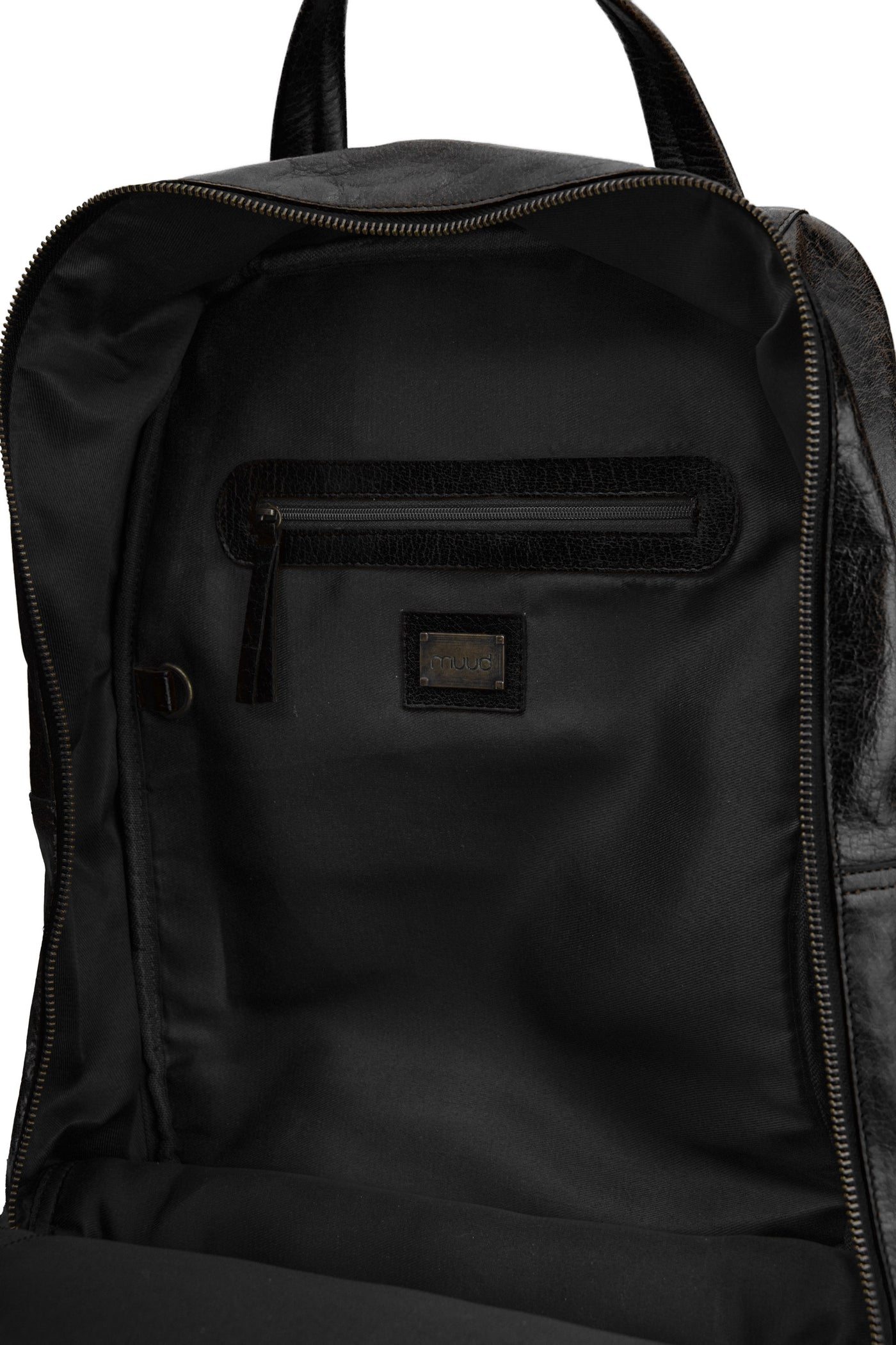 muud Geogina Backpack Pre-news Black