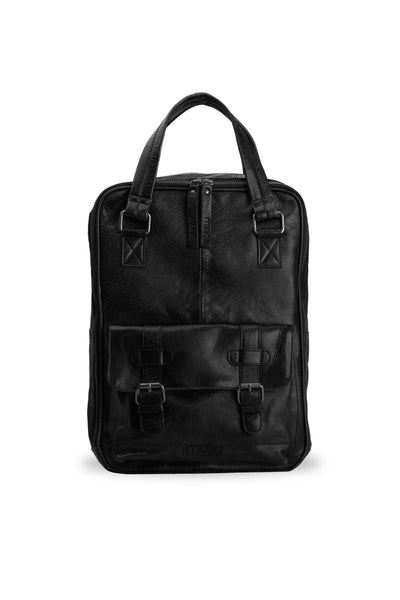 muud Geogina Backpack Pre-news Black