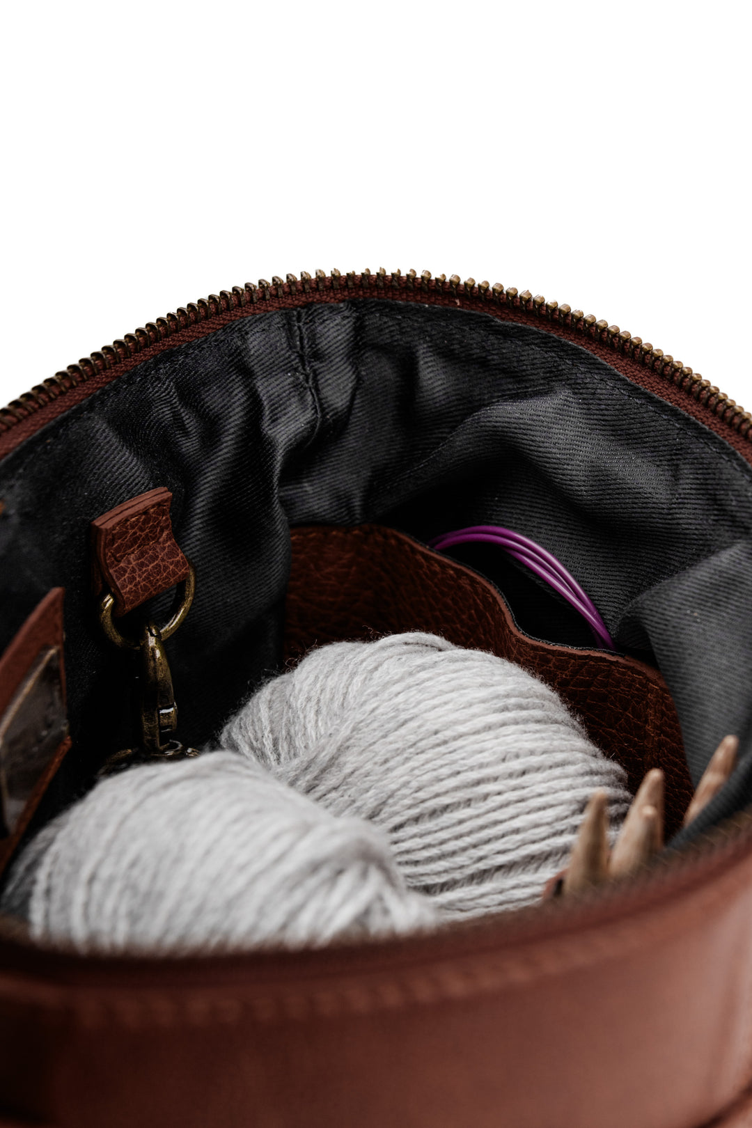 Grace projectbag | Project bag with crescent design | Muud – Muudstore