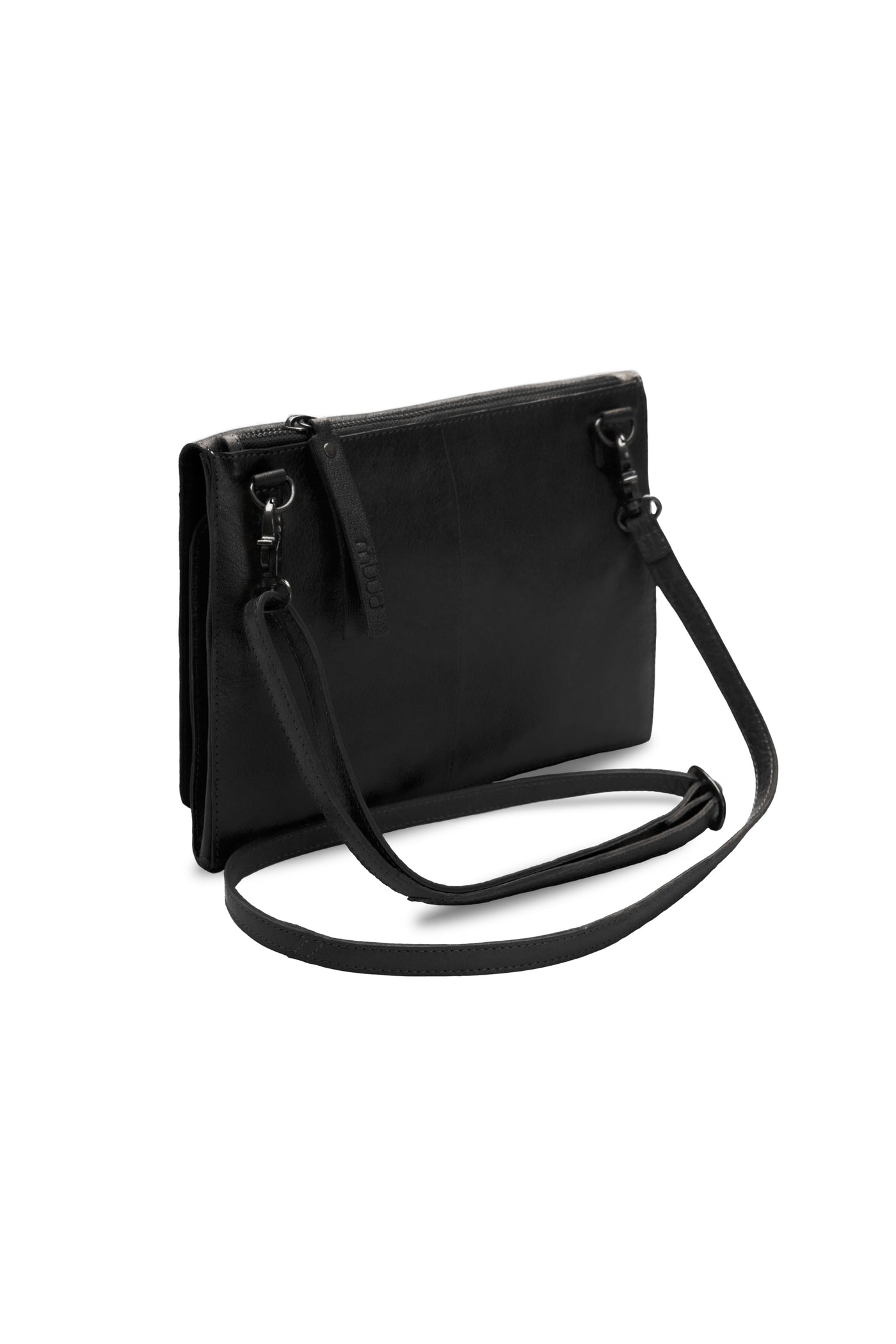 muud Gro Crossbody Pre-news Black