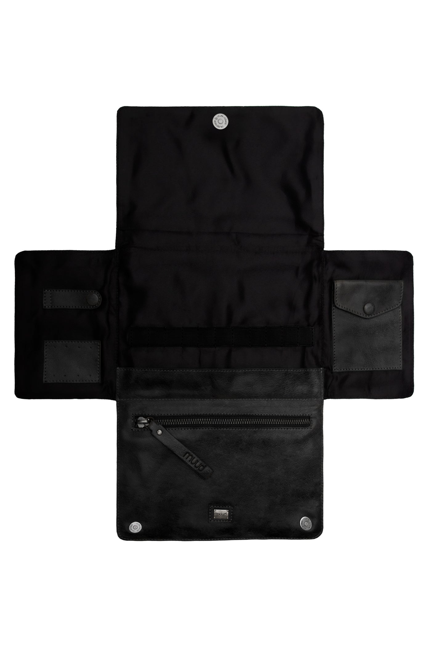 muud Gro Crossbody Pre-news Black