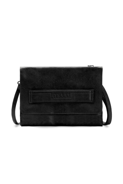 muud Gro Crossbody Pre-news Black
