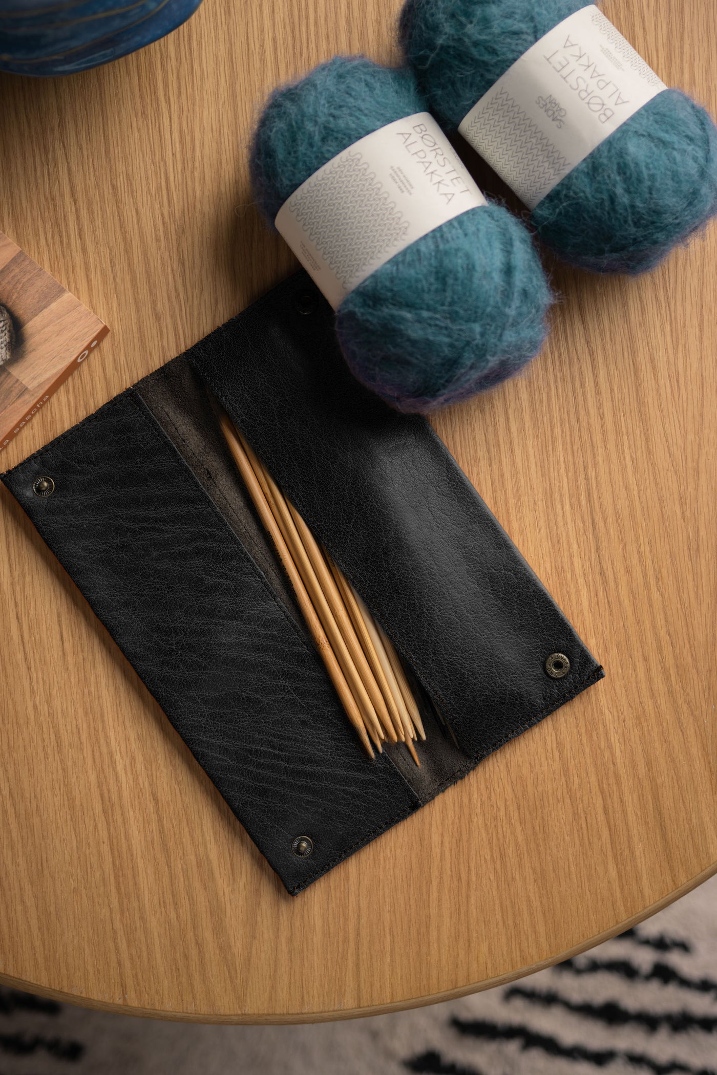 muud Hattie Needle Pouch Needle Case Black