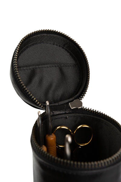 muud Holly Canister Needle Storage Black