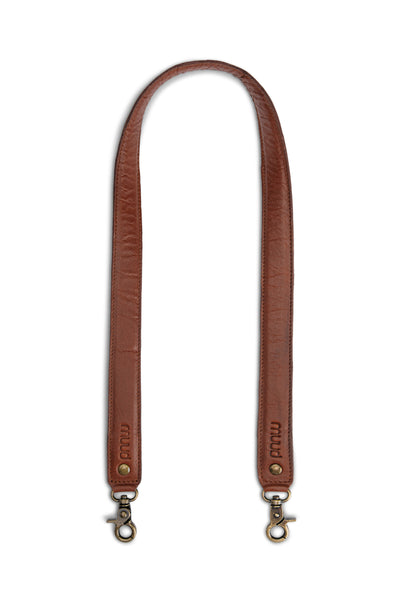 Hudson XL Shoulder Strap - Rich Brown