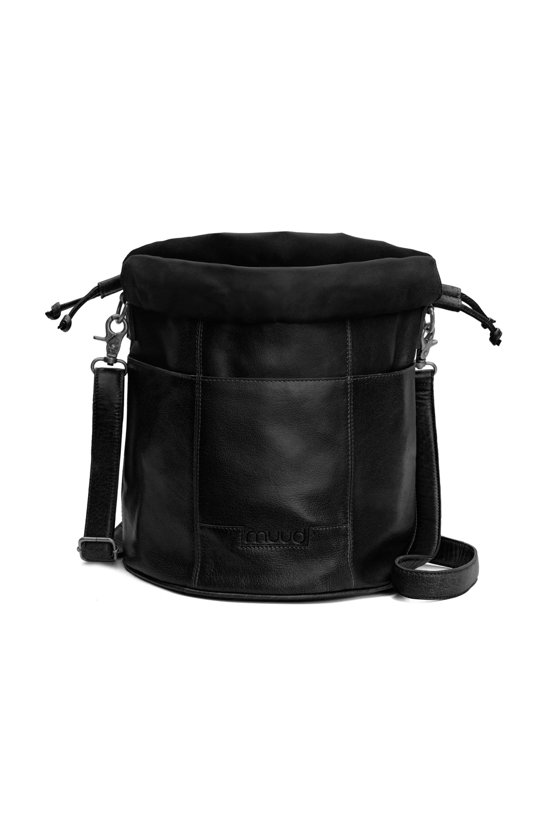Ingrid | Leather project bag for knitters | Muud – Muudstore