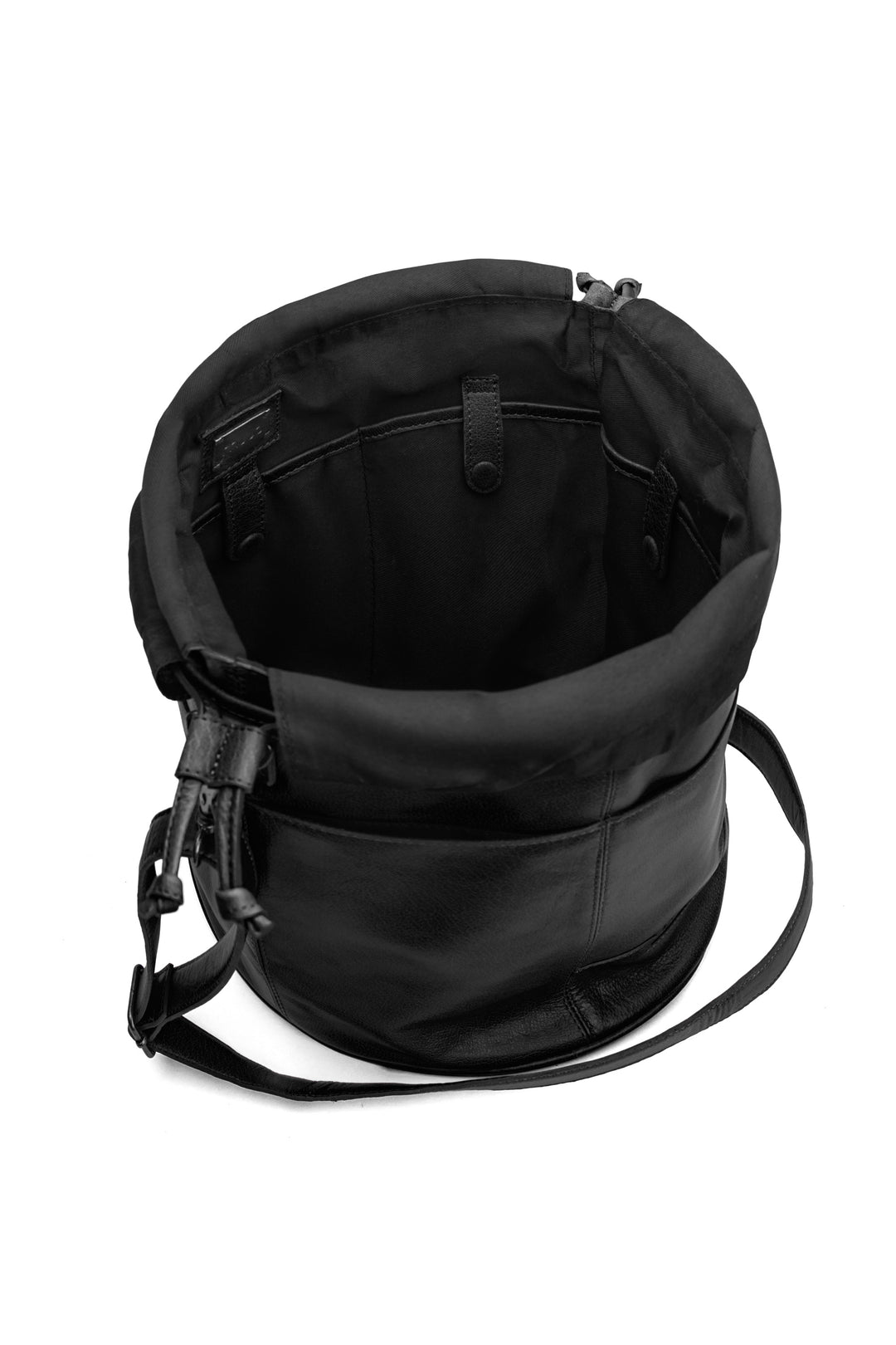 Ingrid | Leather project bag for knitters | Muud – Muudstore