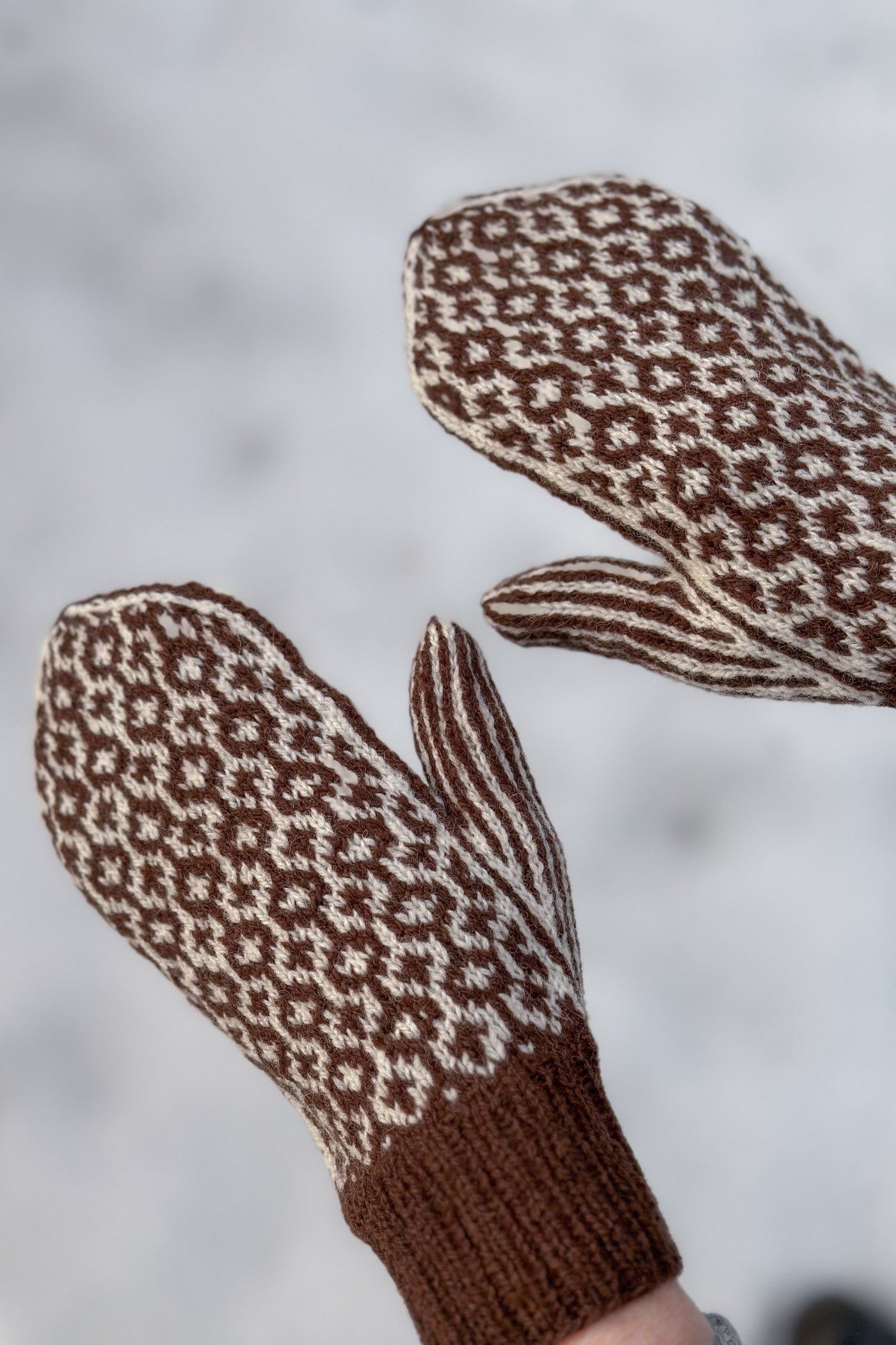 muud Kirstina Mittens Pattern Pattern