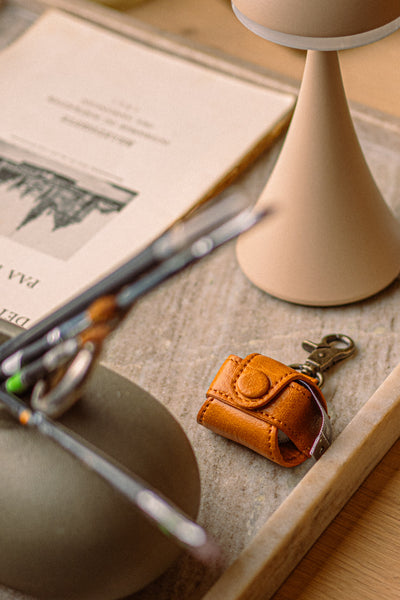muud Malmö Hook Tape Case Measure Tape Holder Whisky