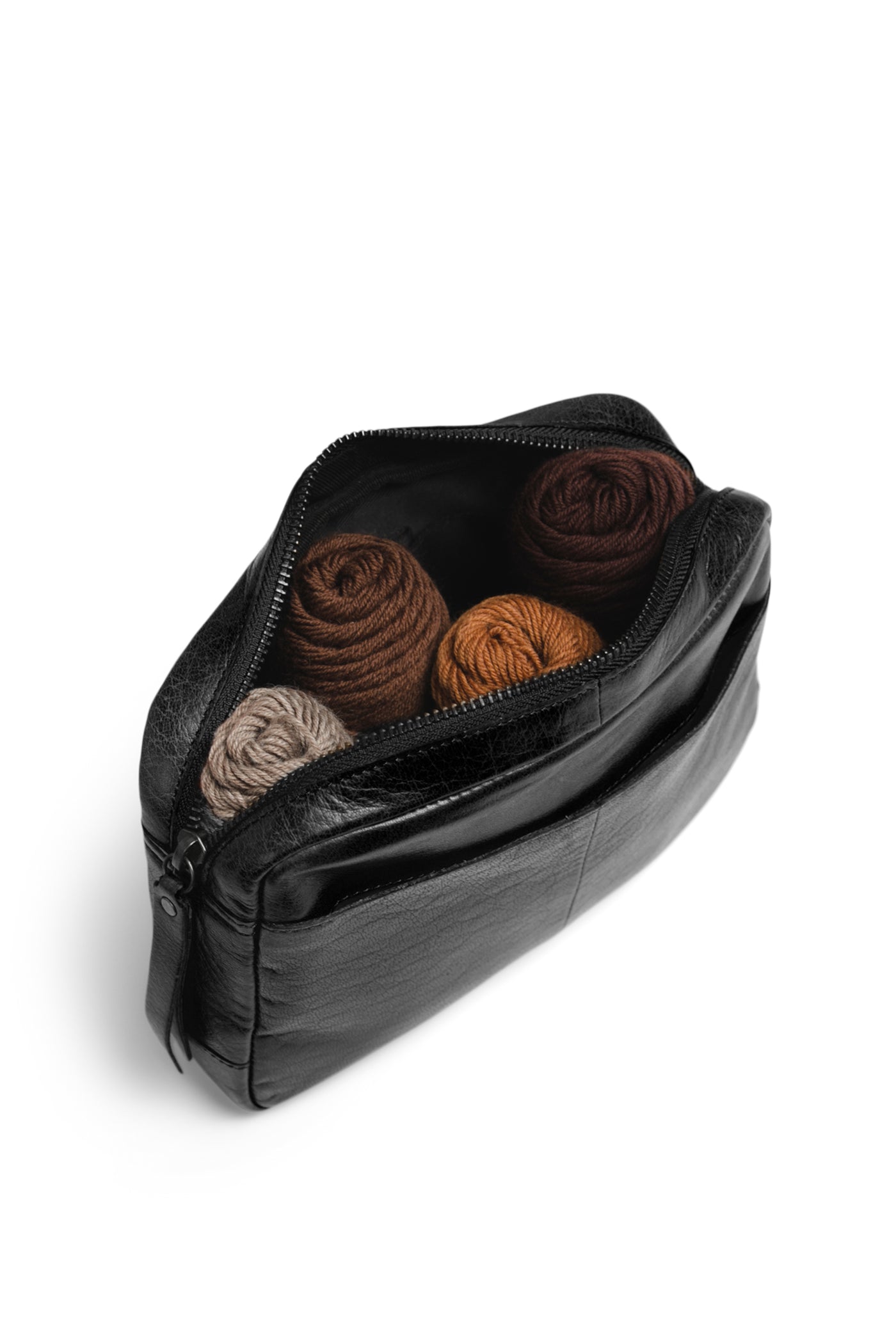muud Sandnes Crochet Bag Organization Case Black