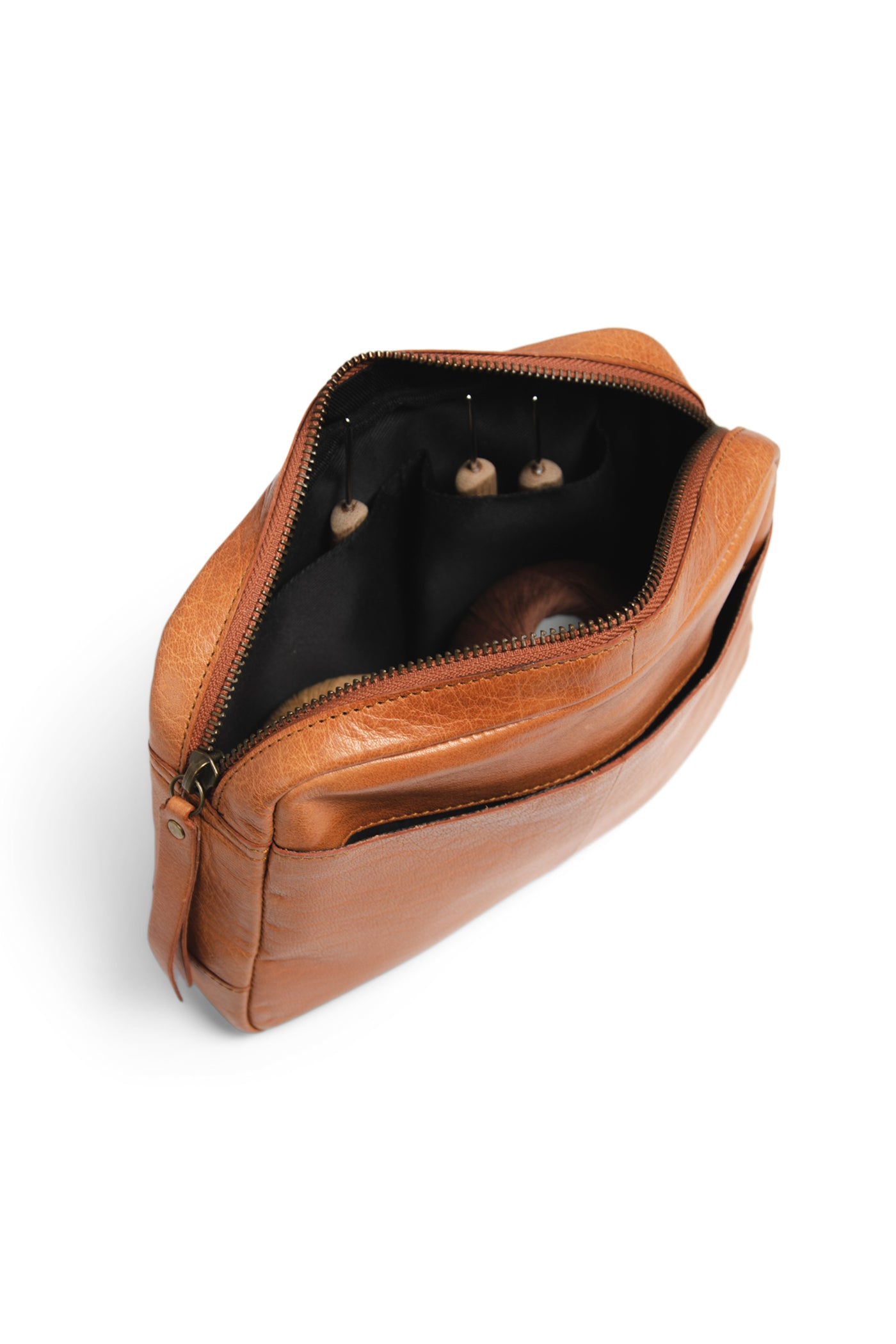 muud Sandnes Crochet Bag Organization Case Whisky