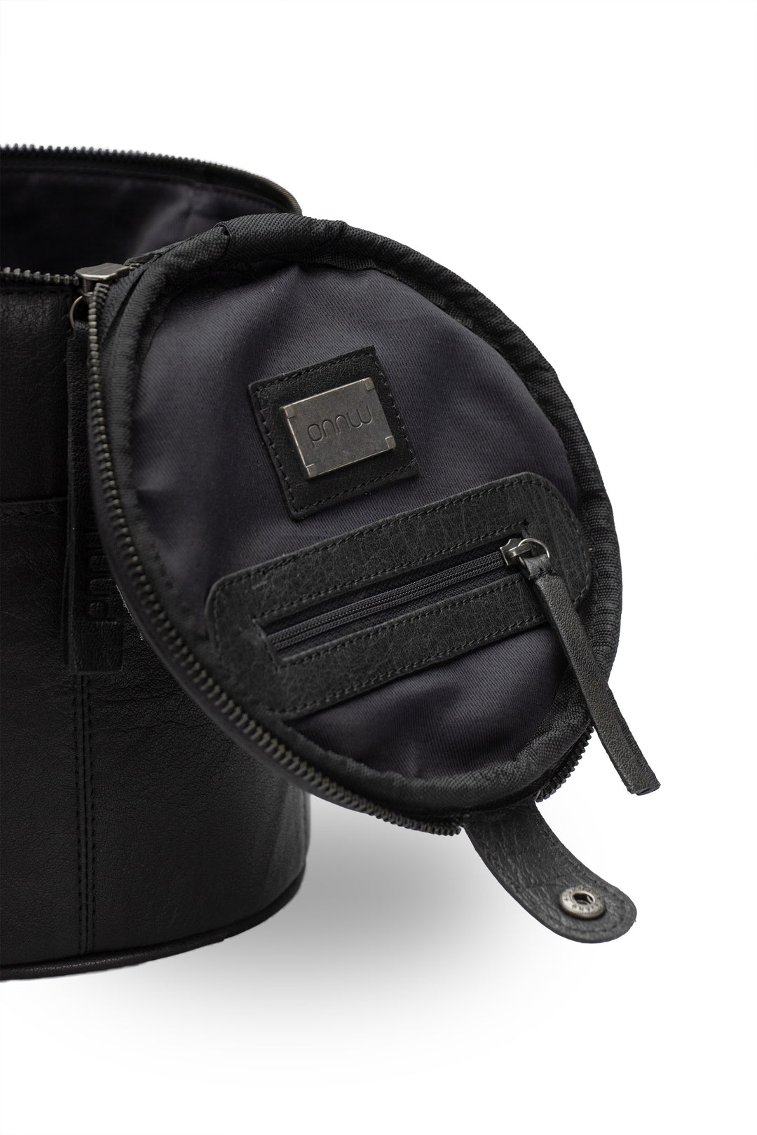 muu muu ブラック ショルダーバッグ Saturn | Spacious and Stylish Project Bag | muud – Muudstore