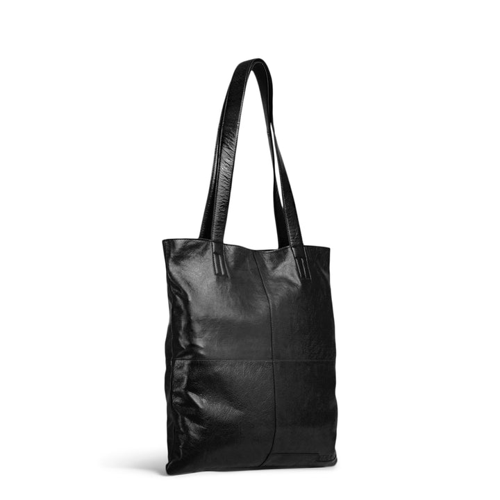 ★MIM the wardrobe★ Crack Leather Big Tote Bag Black M223BB MUSINSA | MIMTHEWARDROBE Crack Leather Big Tote Bag_Black