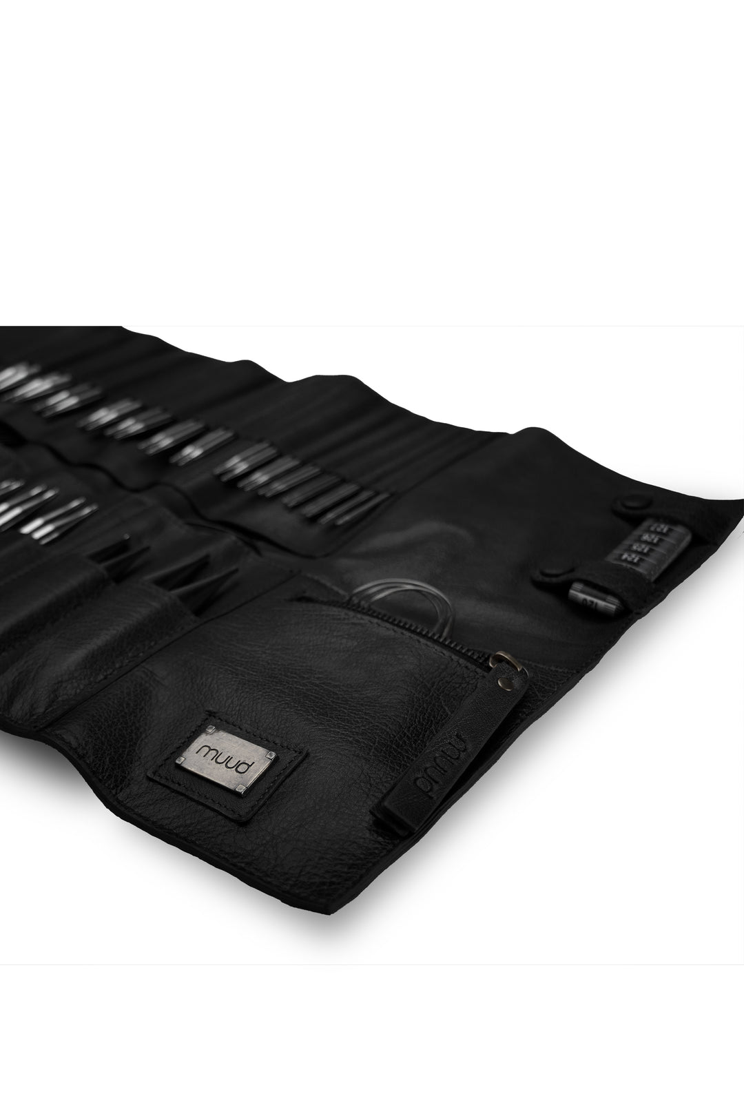 Stockholm XL | Leather knitting needle organiser | Muud – Muudstore