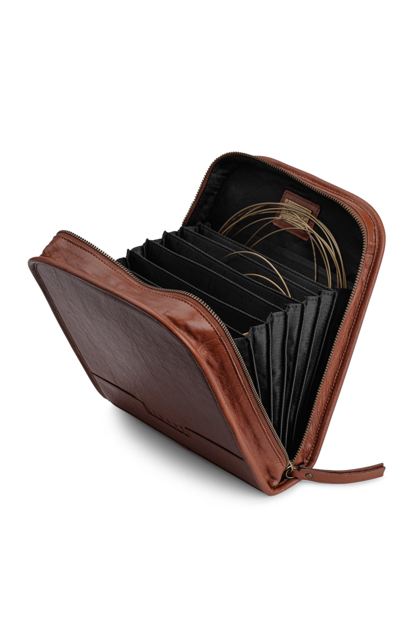 Voss Needle Case - Rich Brown