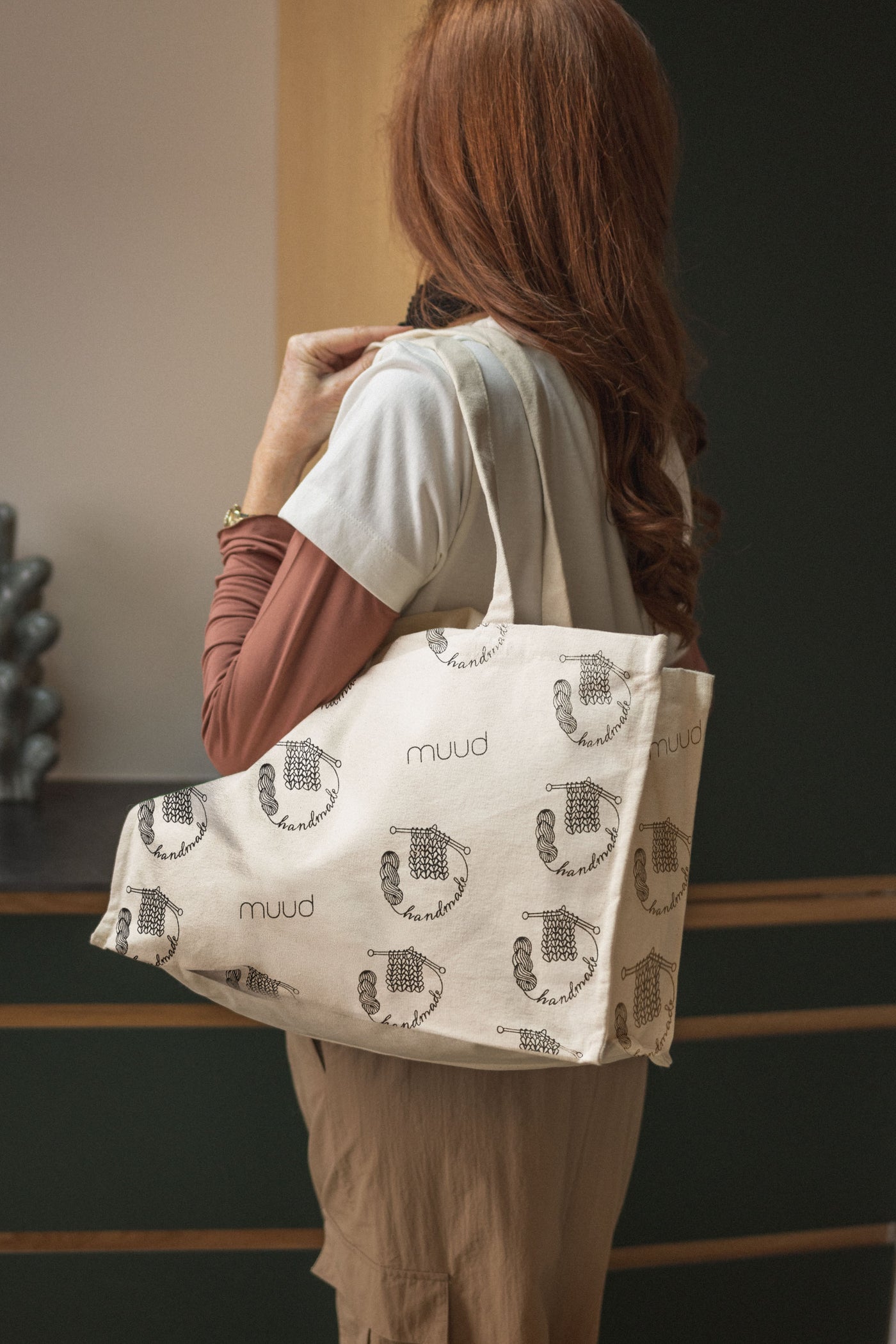 muud muud recycled shopper Shopper Handmade