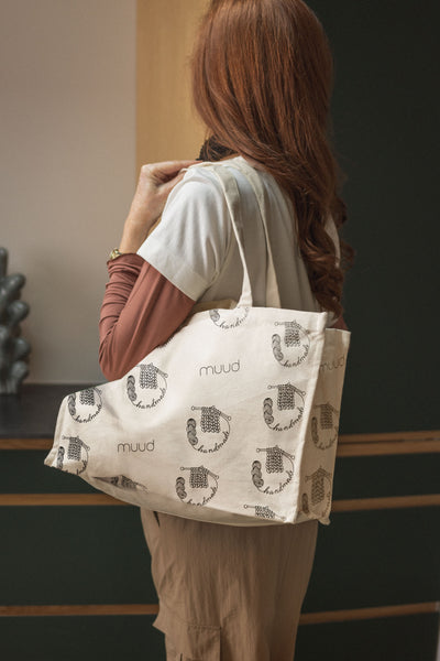 muud muud recycled shopper Shopper Handmade