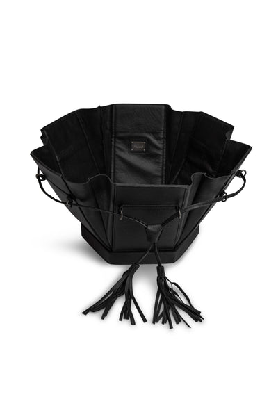 muud Evita XL Project Bag Embroidery Black