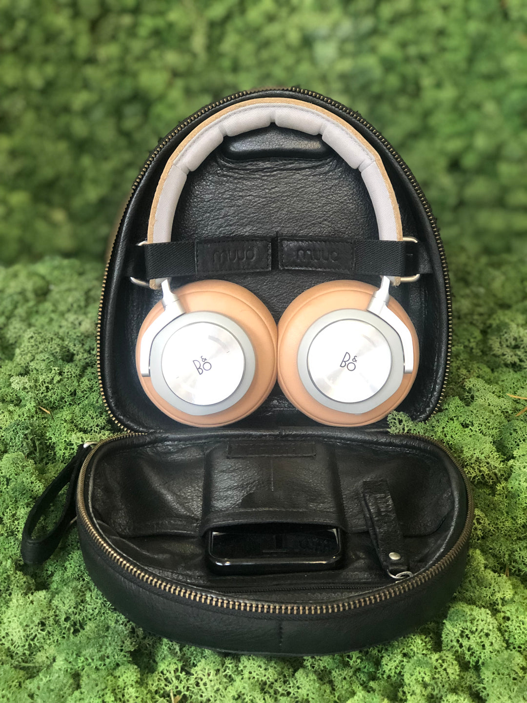 Jacksonville Headphone Case | Handmade Leather Case | muud