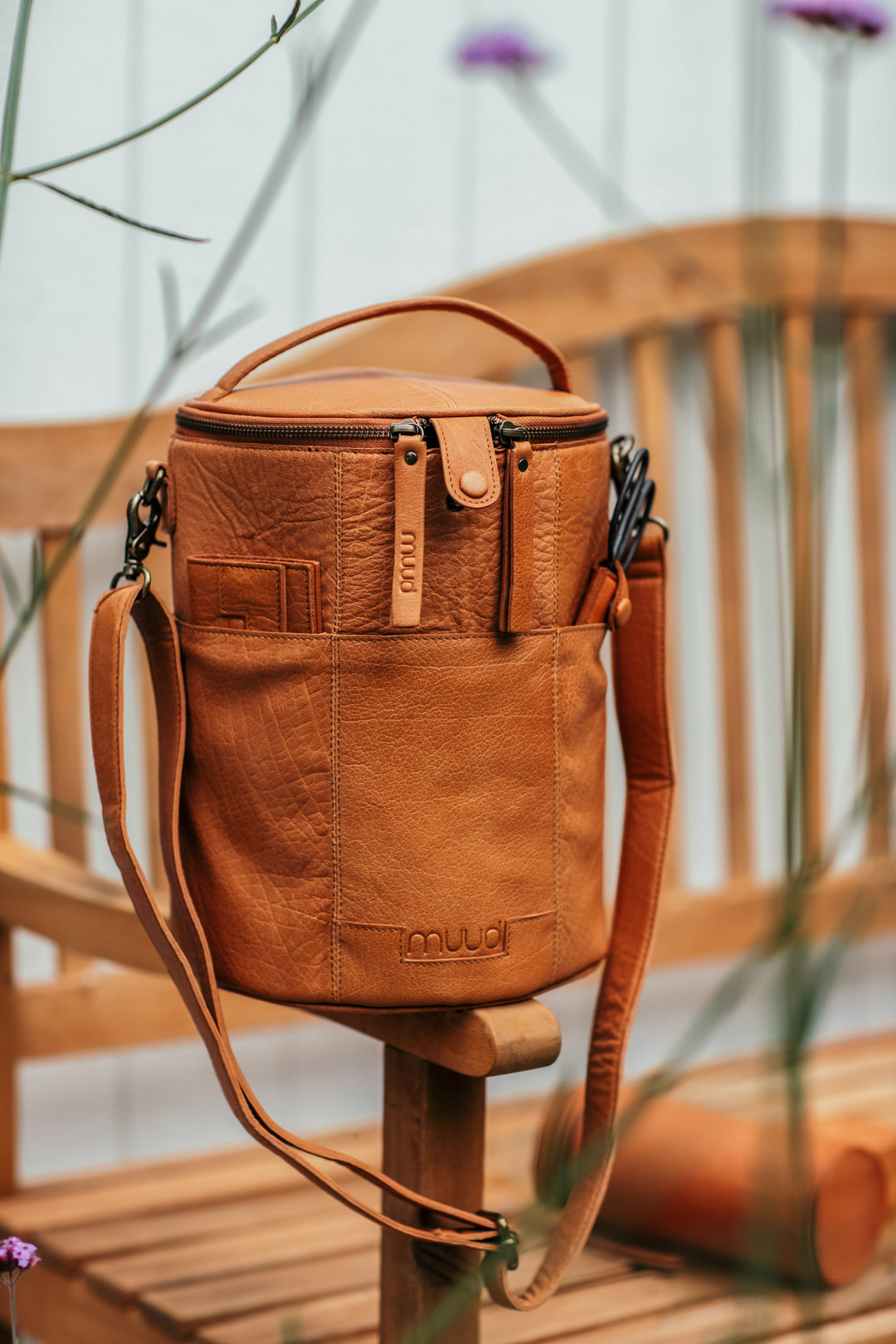 NUTEMPEROR / ナットエンペラー - PU LEATHER BAG (BLACK